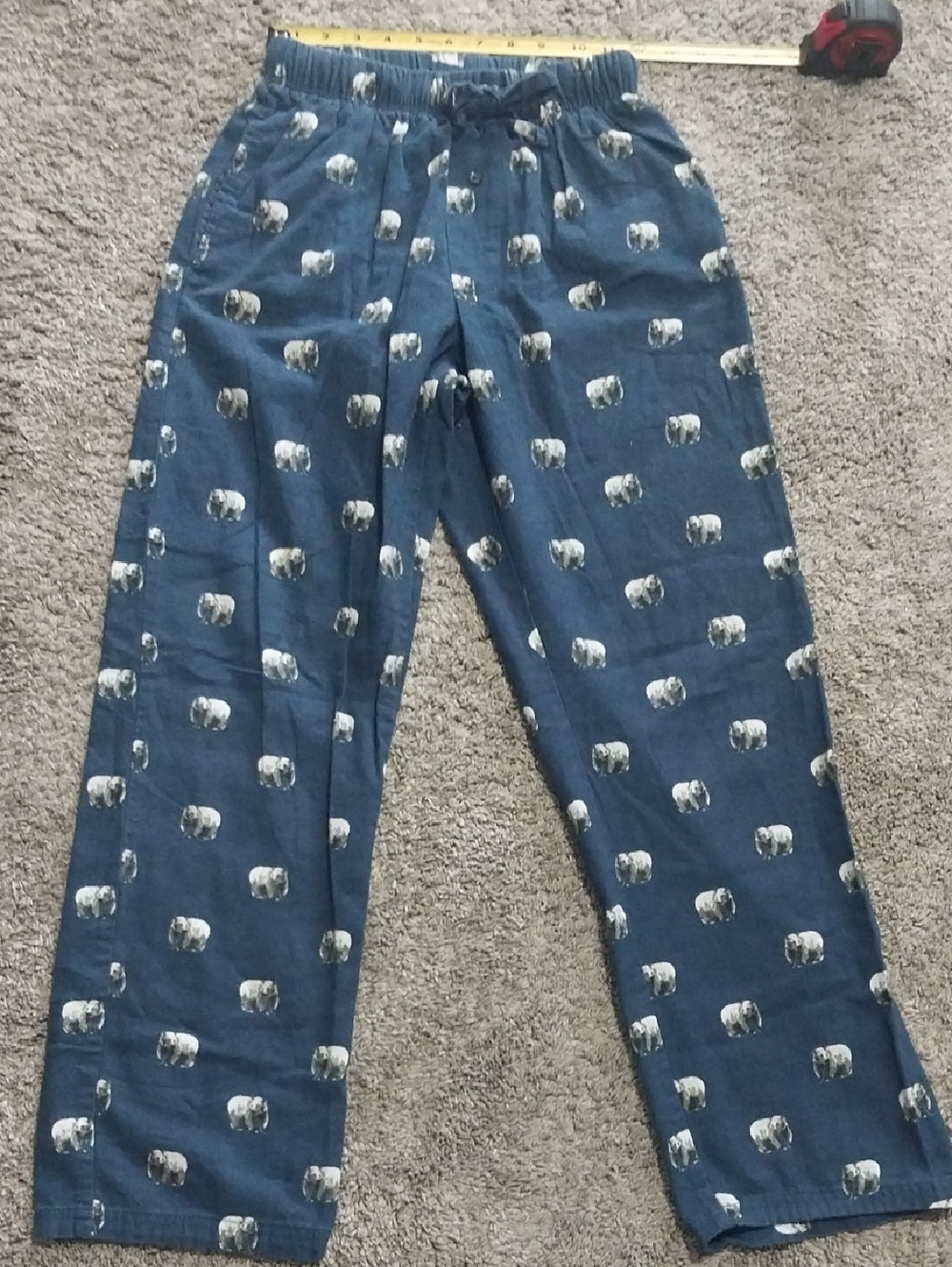 Woolrich Navy and Light Gray Cotton Top